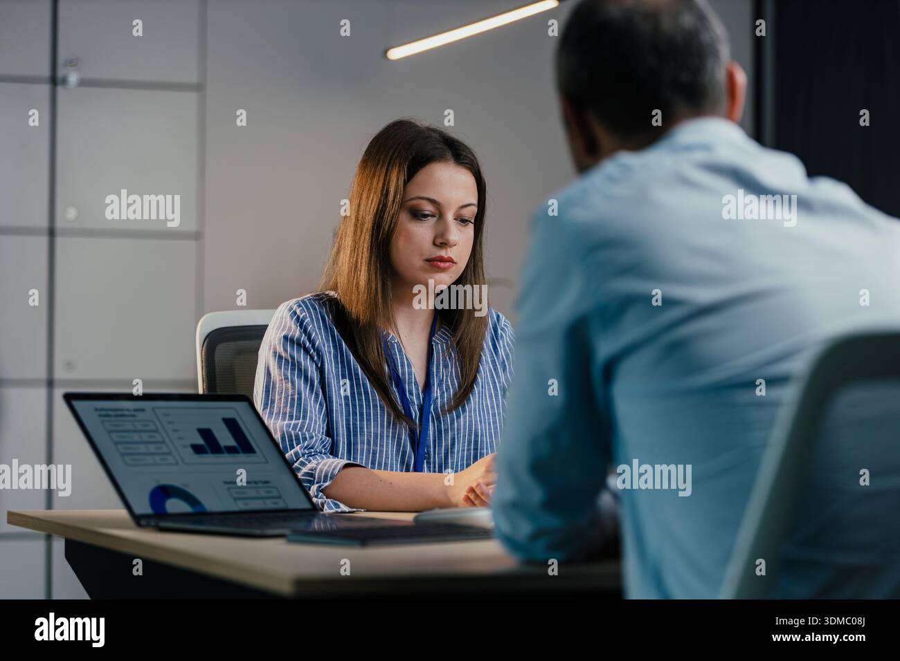 Male Candidate Attending Job Interview Hi res Stock Photography And male-candidate-attending-job-interview-hi-res-stock-photography-and