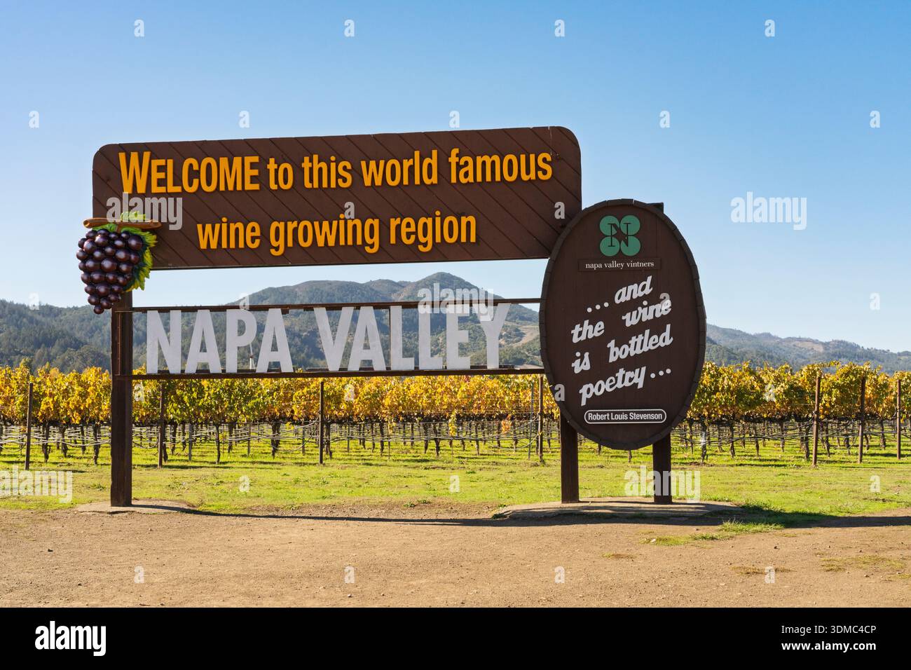 Napa valley sign hi-res stock photography and images - Alamy