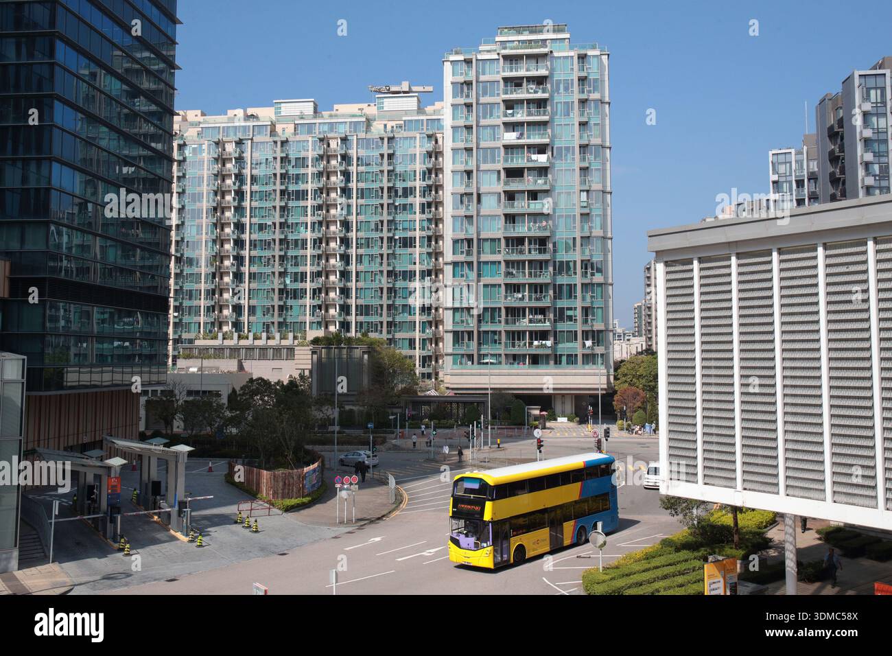 Science Park Road West, Hong Kong Science and Technology Park, Shatin, Hong Kong, China Stock Photo