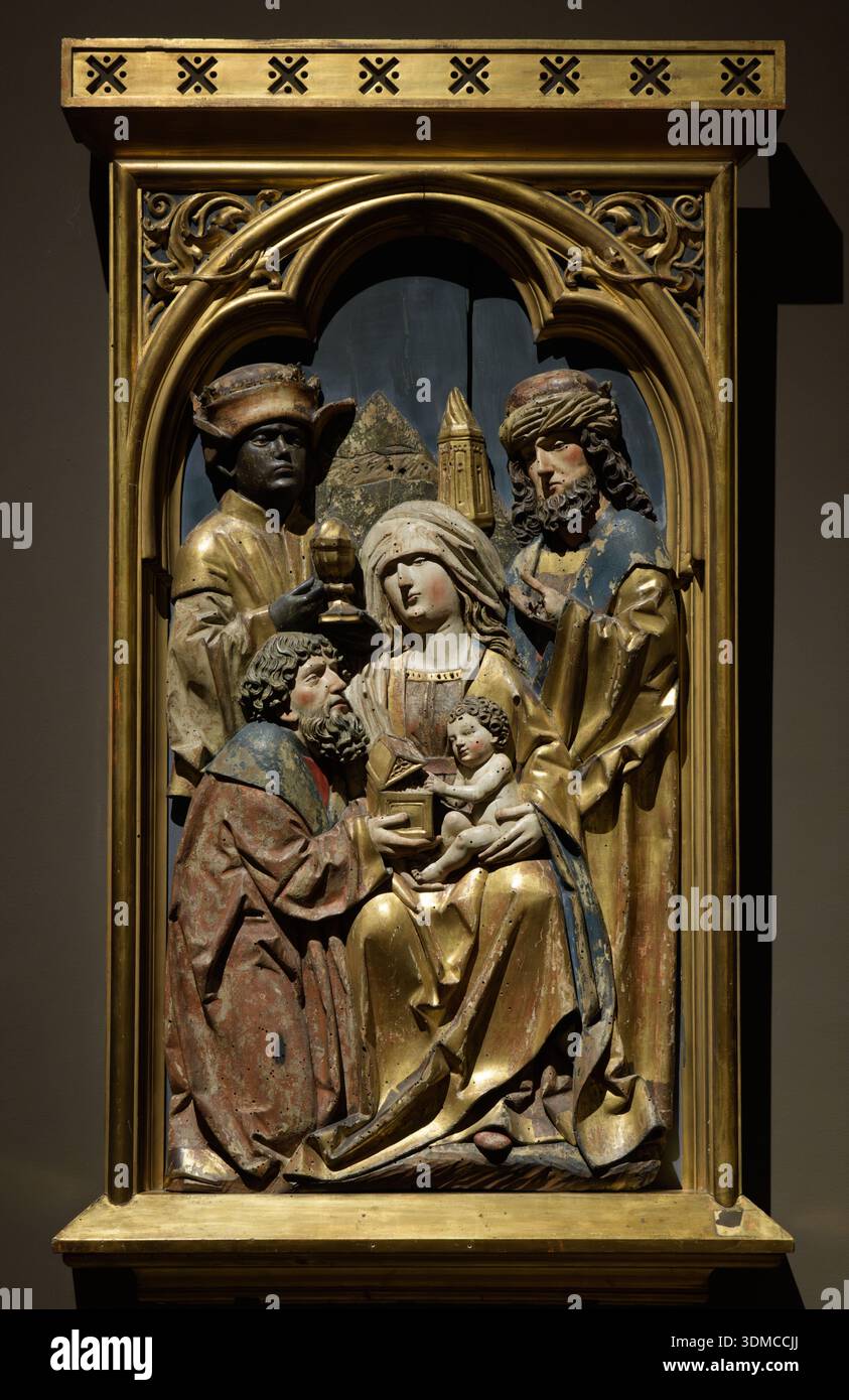 Adoration of the Magi (Adorazione dei Magi) by South Tyrolean sculptor ...