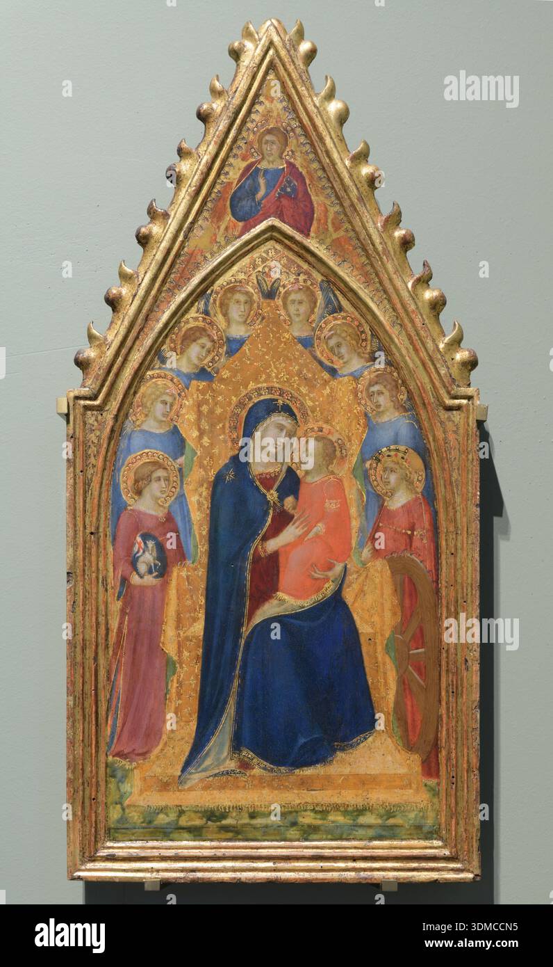 Madonna and Child with Saints Agnes and Catherine of Alexandria ...