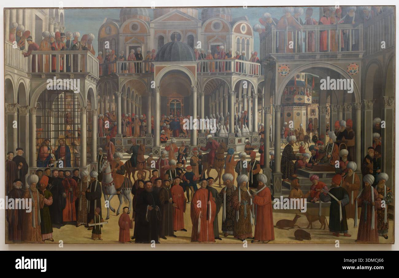 Saint mark heals the shoemaker anianus hi-res stock photography and ...