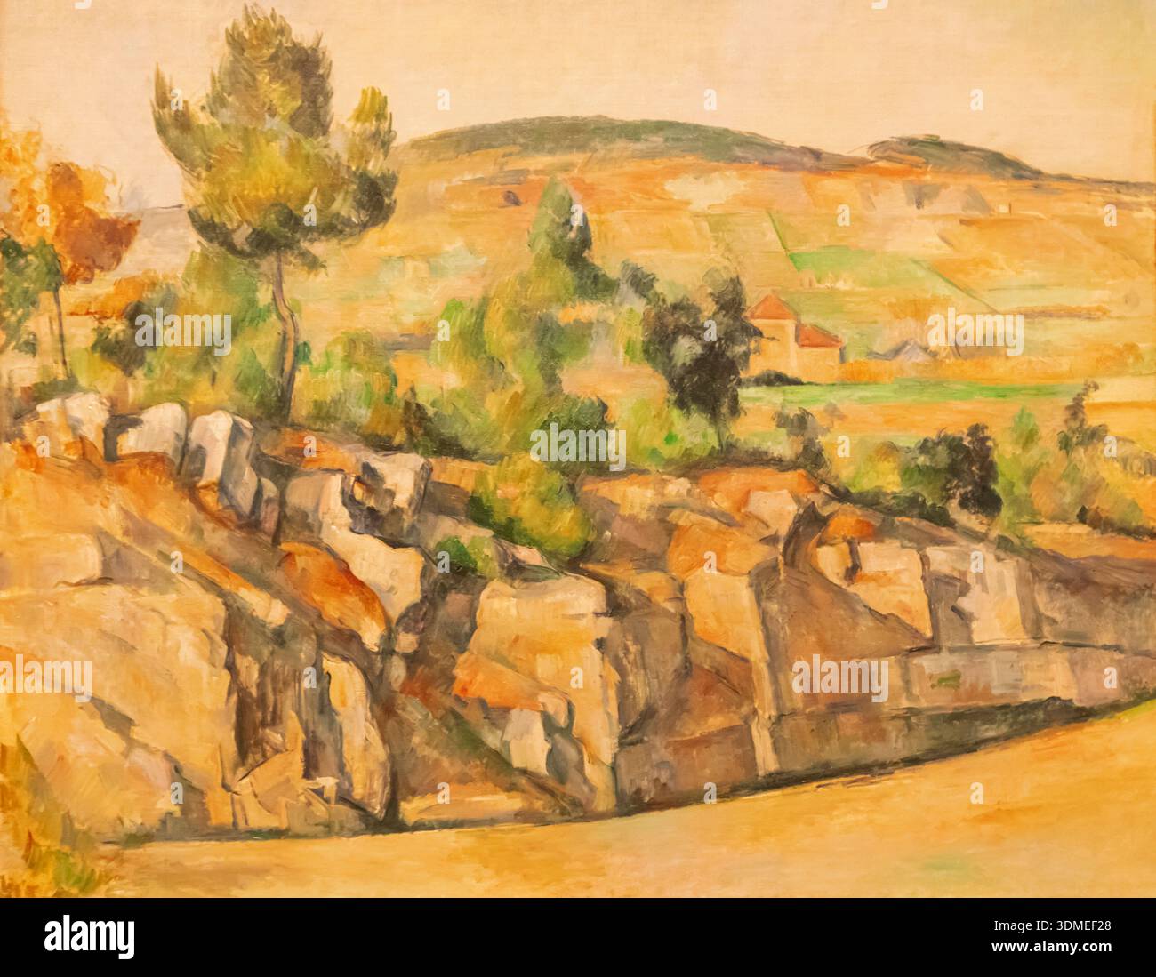 「プロヴァンスのセザンヌ／ Cézanne in Provenceハードカバー Cezanne painting in provence hi-res stock photography and images