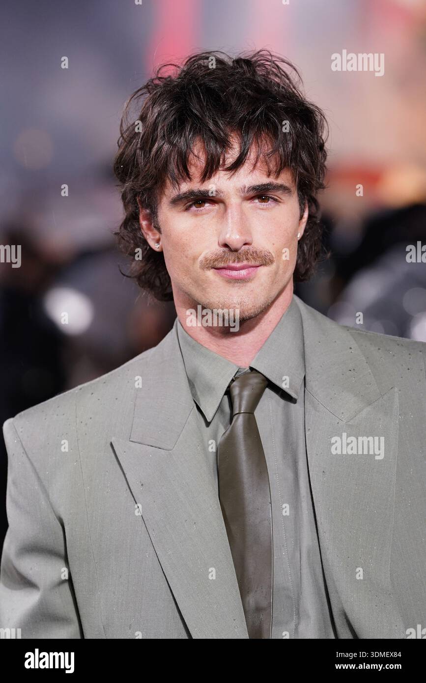 Jacob Elordi Arriving For The UK Premiere Of Wuthering Heights At Jacob Elordi Arriving For The Uk Premiere Of Wuthering Heights At Odeon Luxe In Leicester Square Central London Picture Date Thursday February 5 2026 3DMEX84