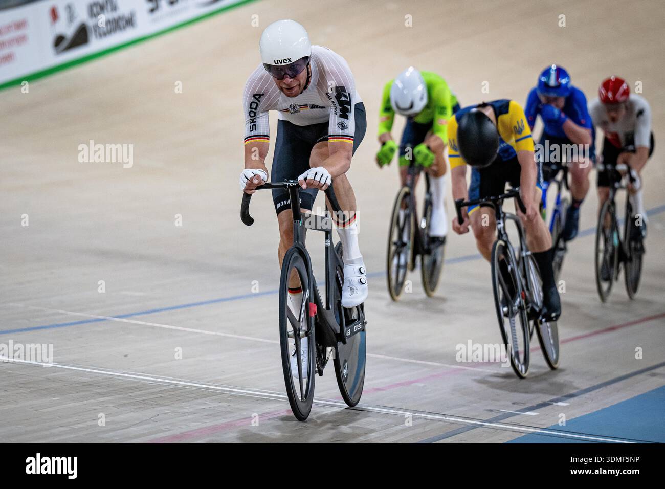 KLUGE Roger ( GER )  Germany  Querformat - quer - horizontal - Landscape - Event/Veranstaltung: UEC Track Cycling European Championships 2026 - Category/Kategorie: Cycling - Track Cycling  European Championships - Location/Ort: Asia - Türkiye - Konya - Discipline: Omnium - Category: Elite Men - Distance: . m - Date/Datum: 04.02.2026  Wednesday  Day 4 - Photographer: © Arne Mill - frontalvision.com Stock Photo