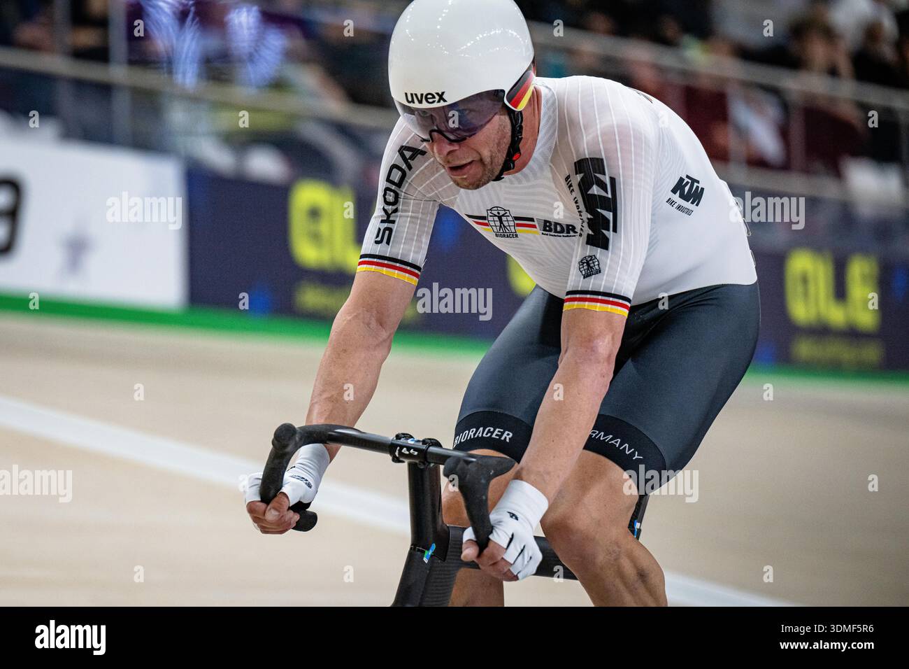 KLUGE Roger ( GER )  Germany  Querformat - quer - horizontal - Landscape - Event/Veranstaltung: UEC Track Cycling European Championships 2026 - Category/Kategorie: Cycling - Track Cycling  European Championships - Location/Ort: Asia - Türkiye - Konya - Discipline: Omnium - Category: Elite Men - Distance: . m - Date/Datum: 04.02.2026  Wednesday  Day 4 - Photographer: © Arne Mill - frontalvision.com Stock Photo
