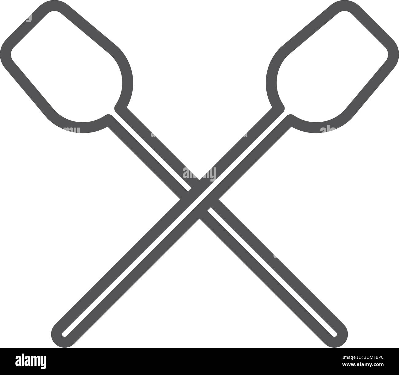 Rowing icon Black and White Stock Photos & Images - Alamy