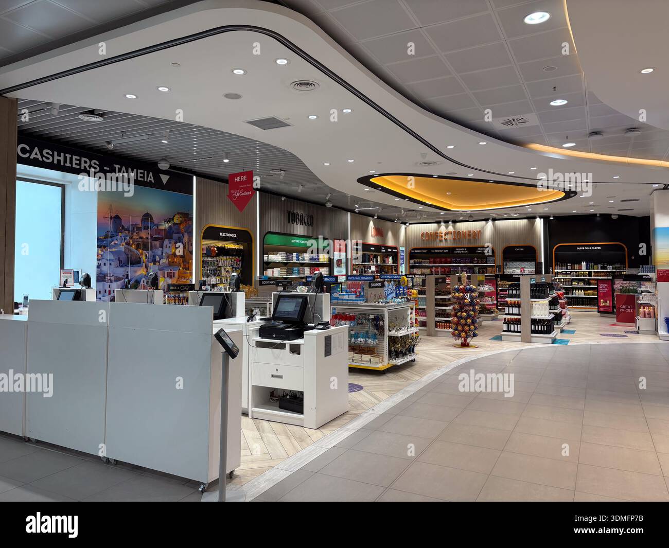 corfu airport duty free cigarettes Duty free greece hi-res stock photography and images