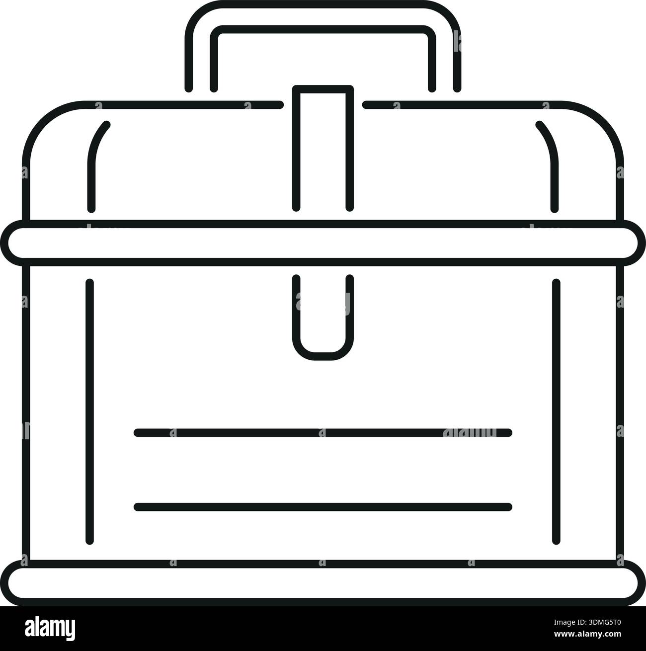 Toolbox icon black line hi-res stock photography and images - Alamy