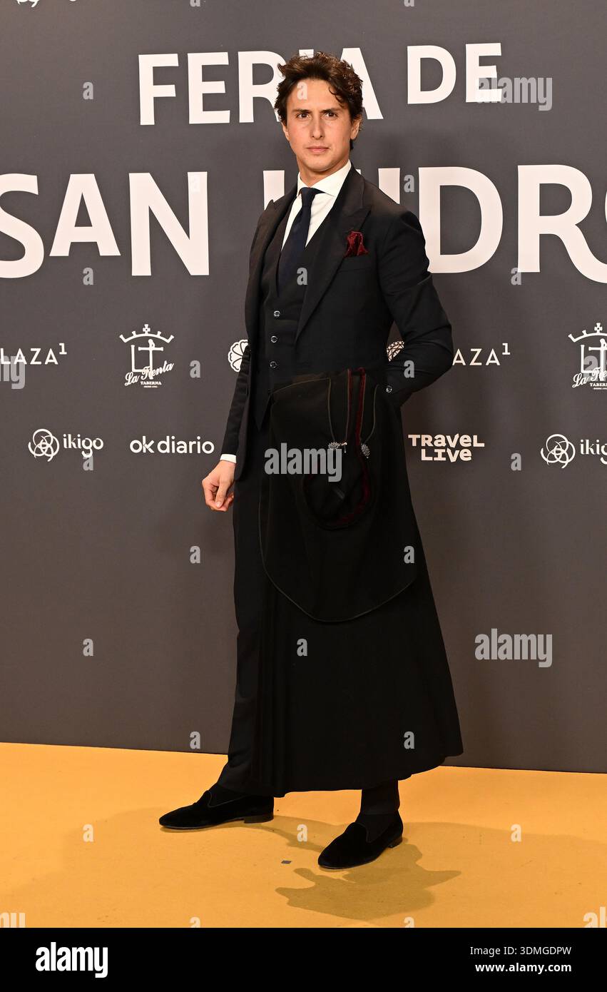 Andrés Roca Rey during the gala held at the Las Ventas bullring and ...
