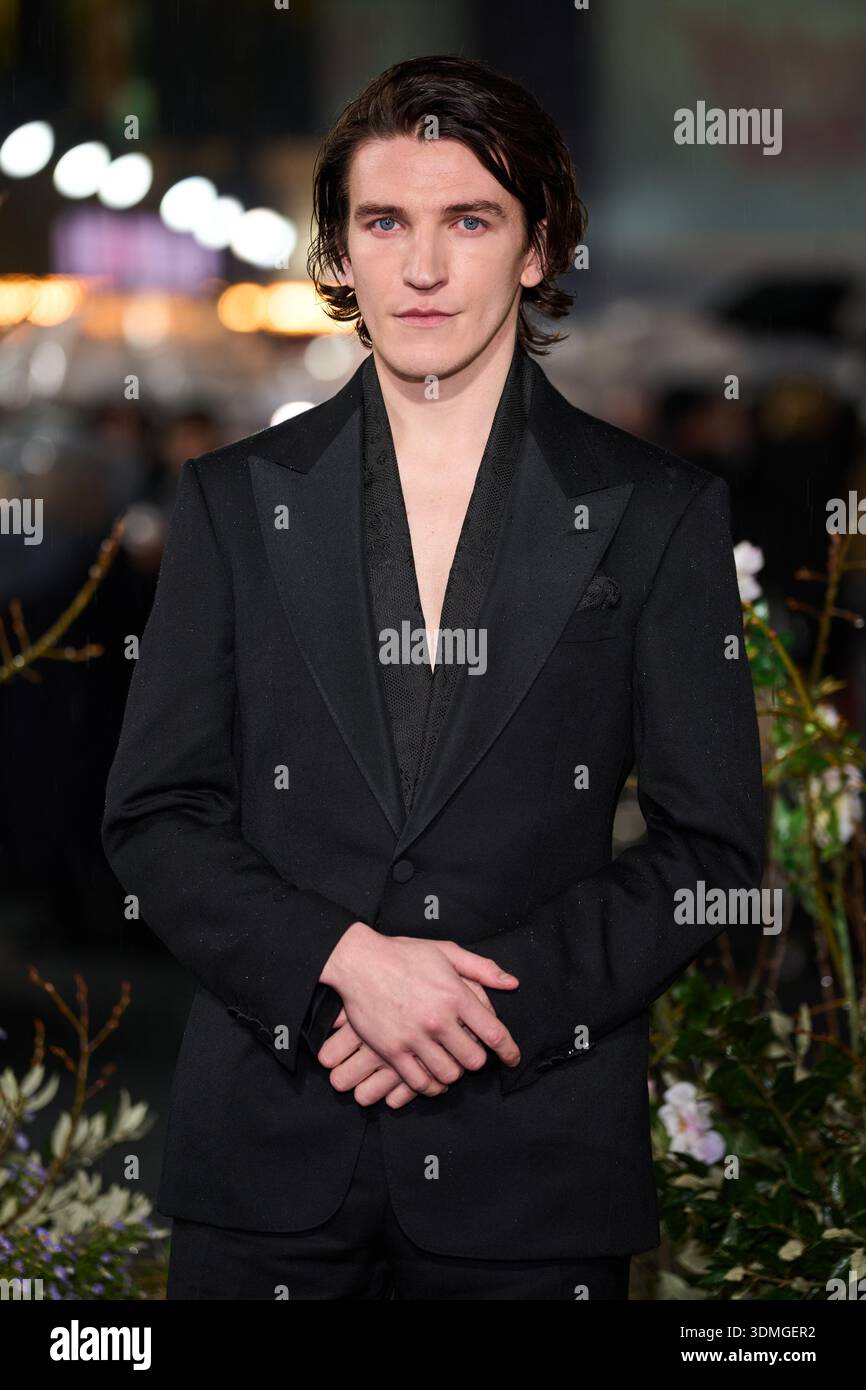 Ewan Mitchell Poses For Photographers Upon Arrival At The Premiere Of Ewan Mitchell Poses For Photographers Upon Arrival At The Premiere Of The Film Wurthering Heights On Thursday Feb 5 2026 In London Photo By Scott A Garfittinvisionap 3DMGER2