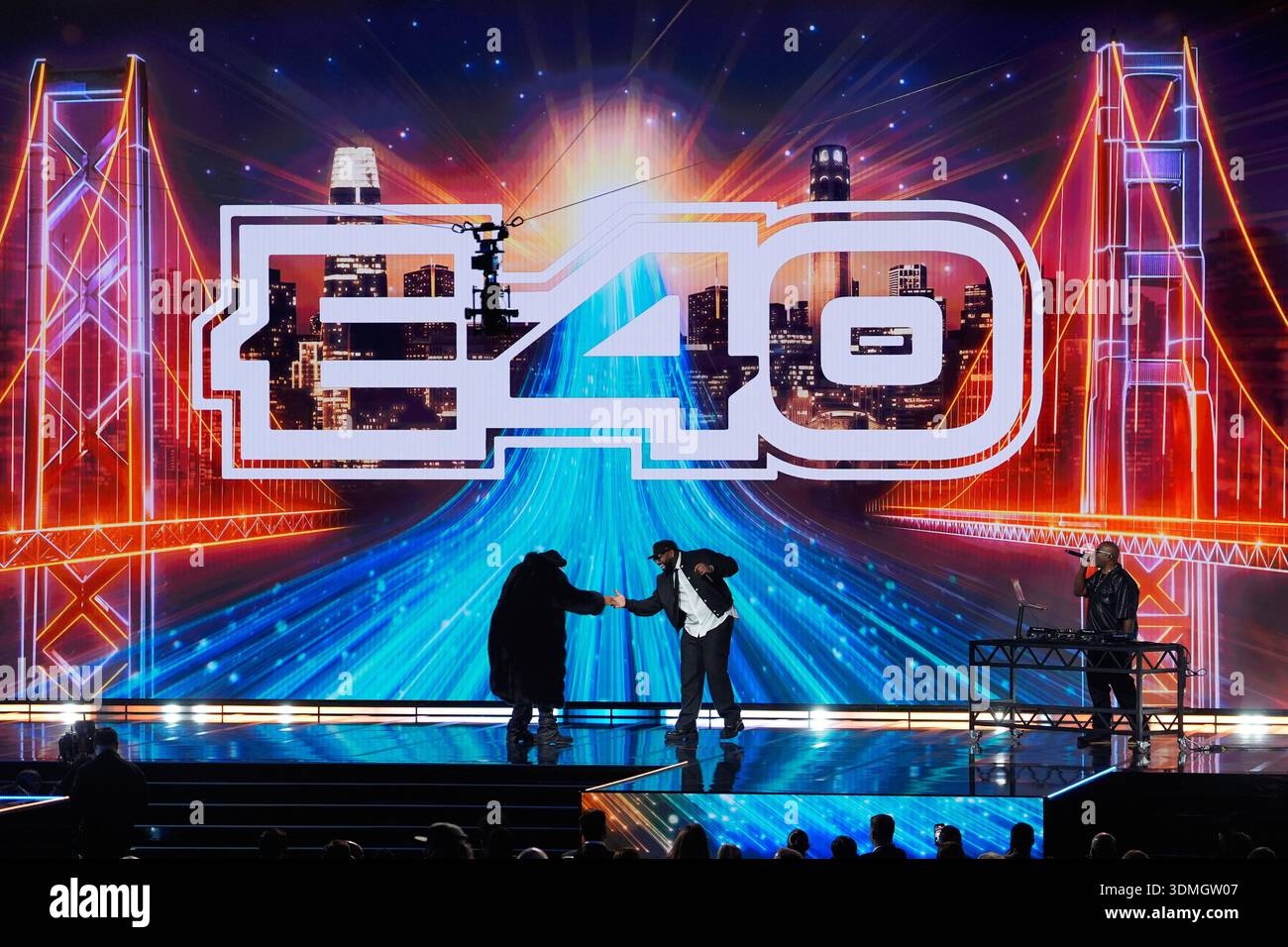 Cb40 Rapper Rapper E-40 performs during the NFL Honors award show, Thursday, Feb. 5 ...