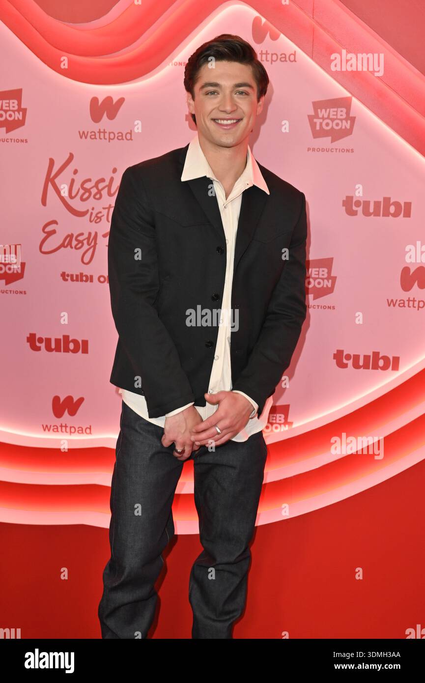 West Hollywood CA USA 5th Feb 2026 Asher Angel At The LA Premiere Of West Hollywood Ca Usa 5th Feb 2026 Asher Angel At The La Premiere Of Tubis Kissing Is The Easy Part 3DMH3AA