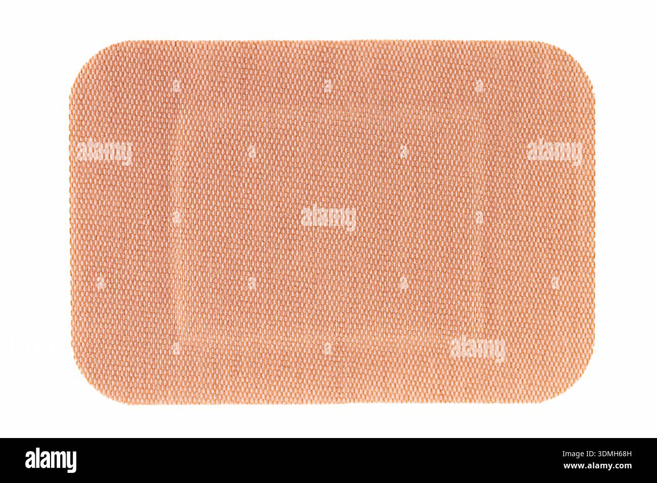 Elastoplast fabric plaster on white background Stock Photo