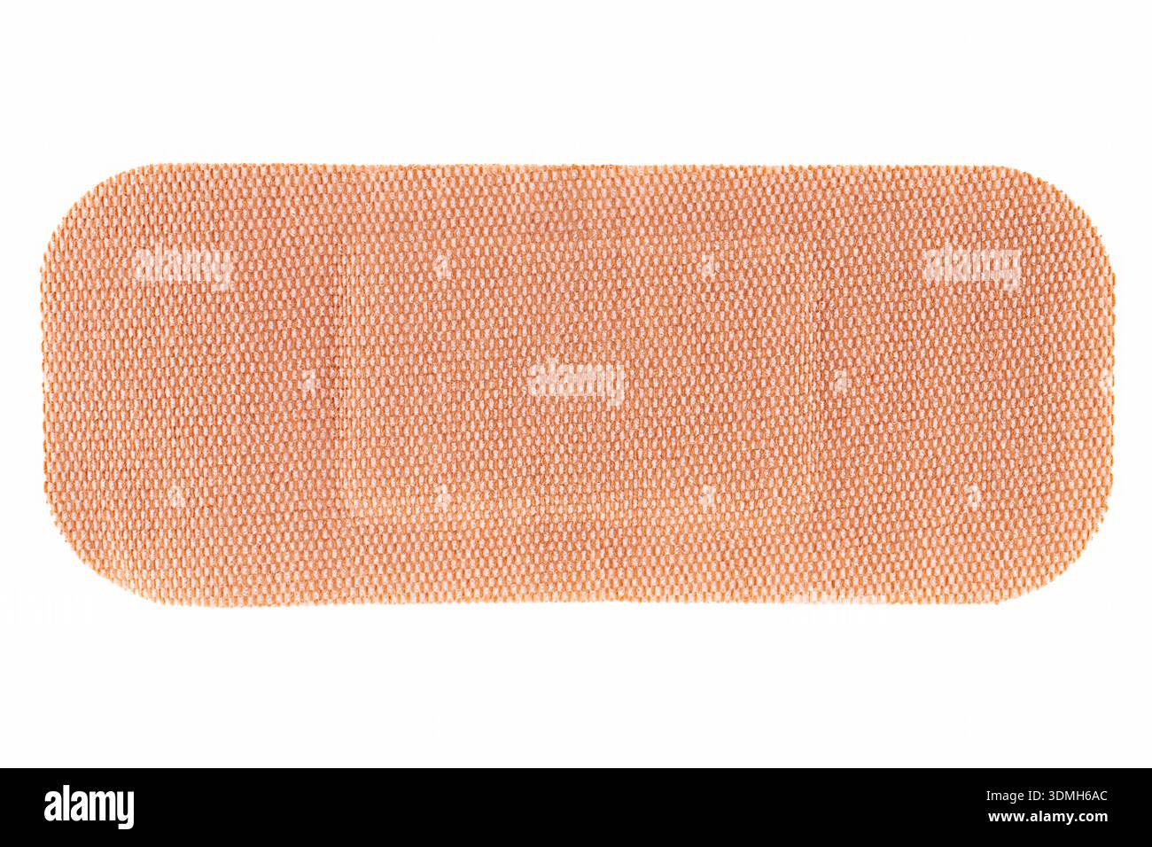 Elastoplast fabric plaster on white background Stock Photo