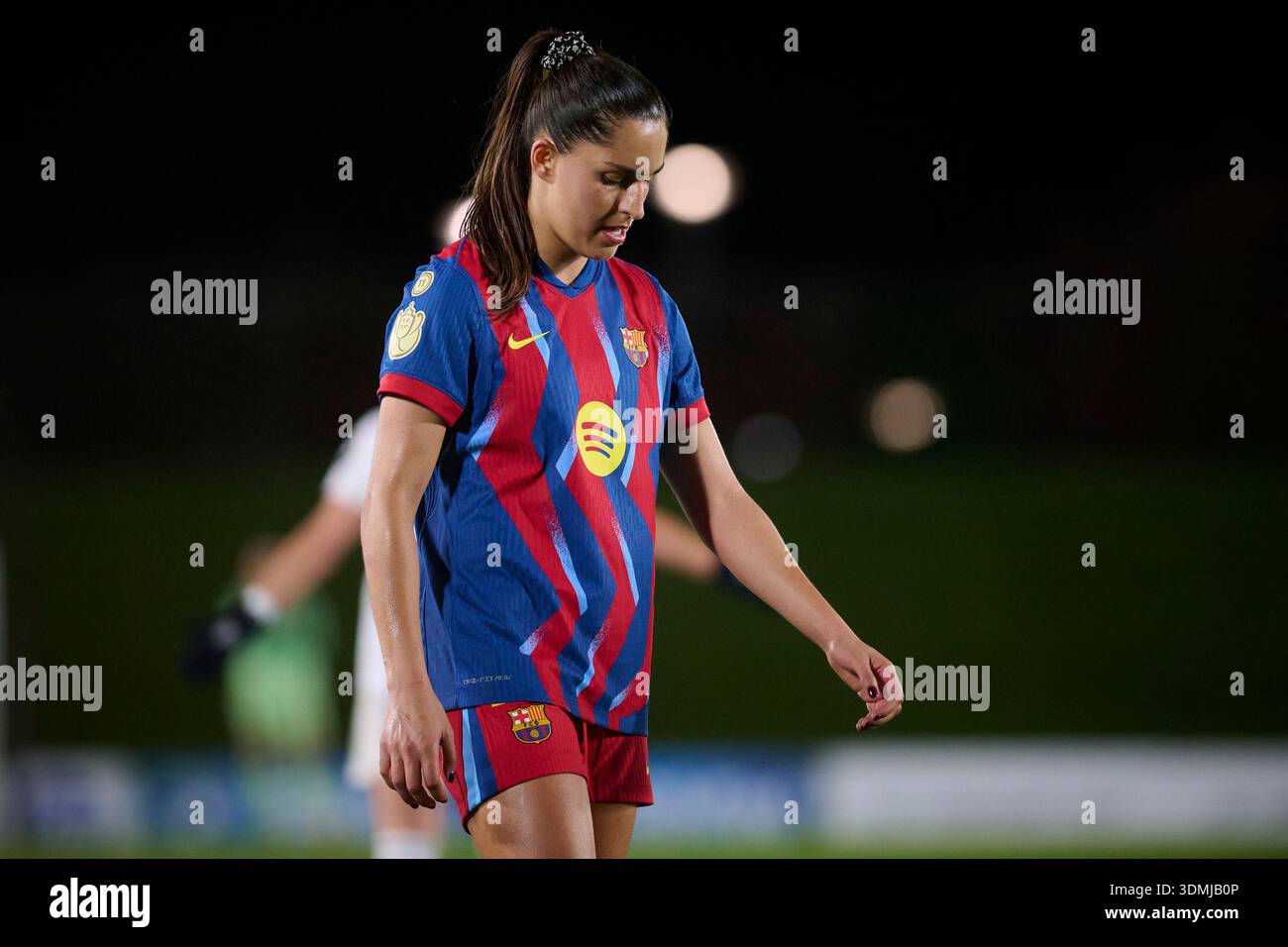 FC Barcelona’s Kika Nazareth dejected Spanish Queens Cup 2025-2026 ...