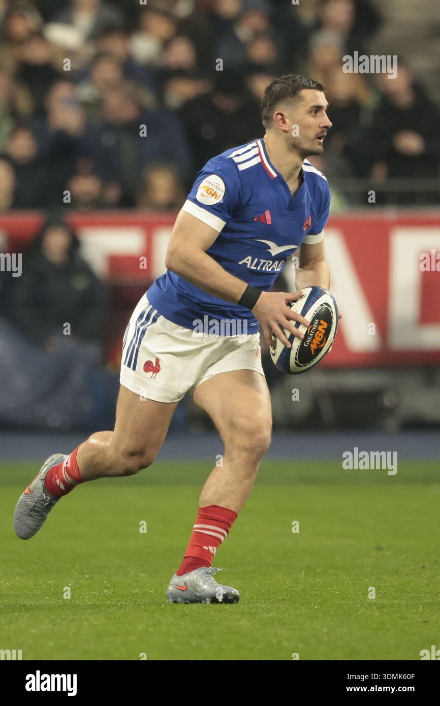 Thomas Ramos of France during the 2026 Six Nations Championship, rugby ...