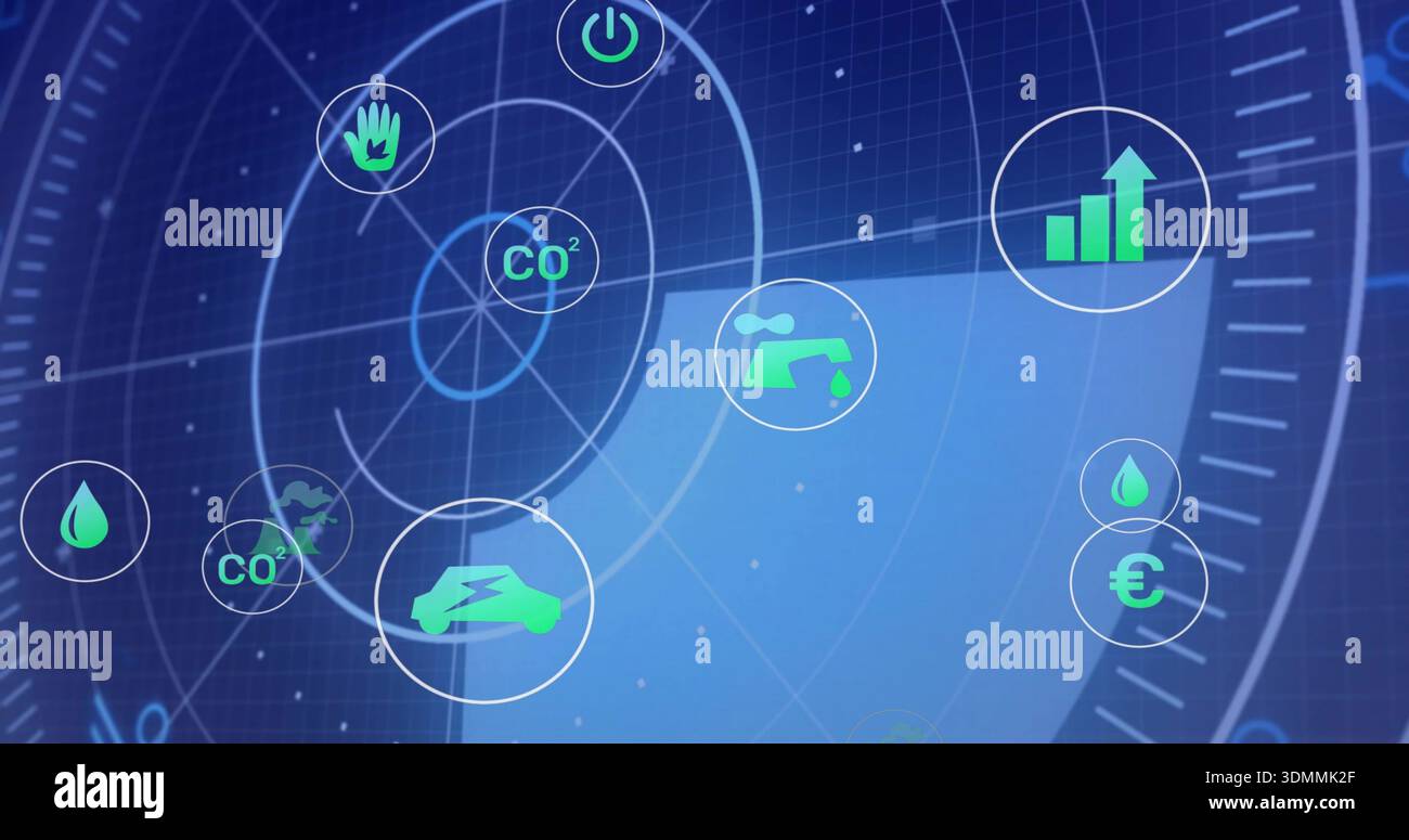 Displaying radar style interface hi-res stock photography and images ...