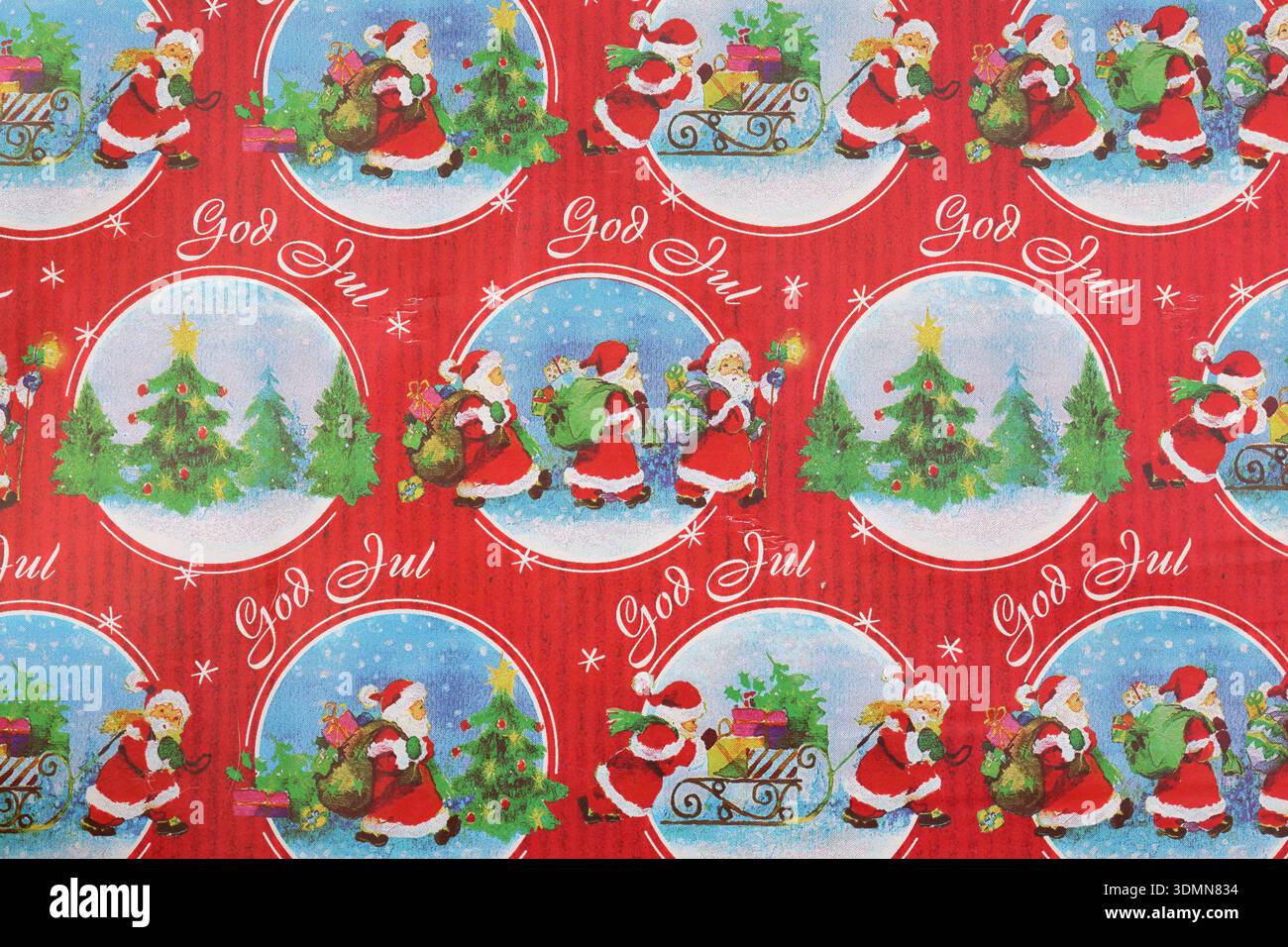 God Jul, Merry Christmas in swedish and norwegian language with