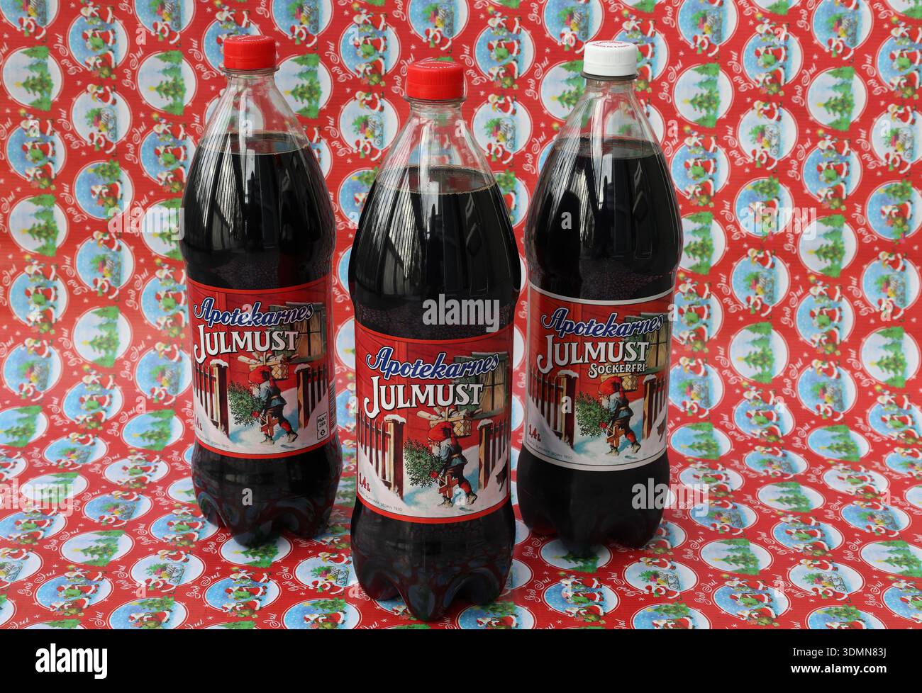 Julmust Swedish julmust beverage. Christmas drink. From Apotekarnes Stock Photo ...