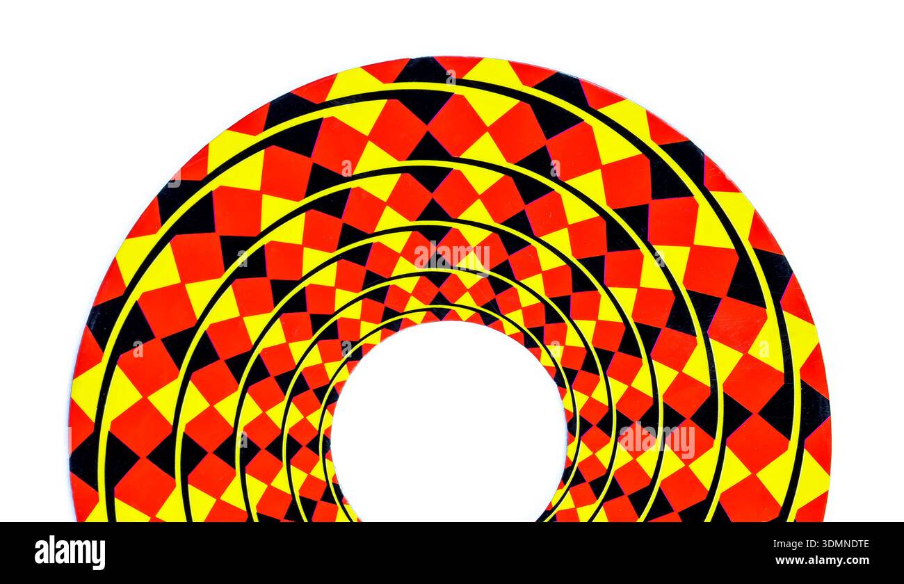 Black white hypnotic swirl circle hi-res stock photography and images ...