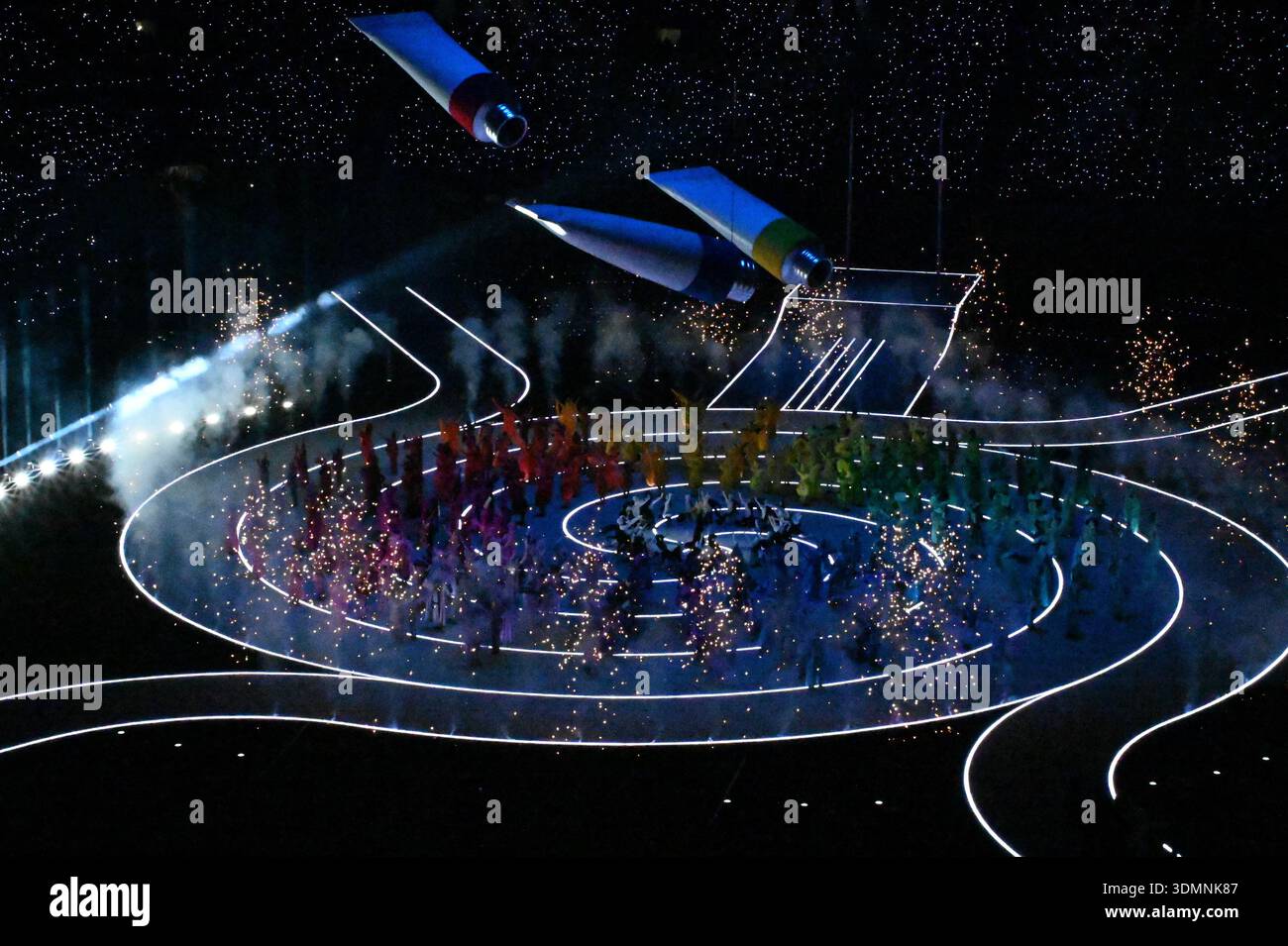 opening Cerimony show during Opening Ceremony, Olympic Winter Games ...