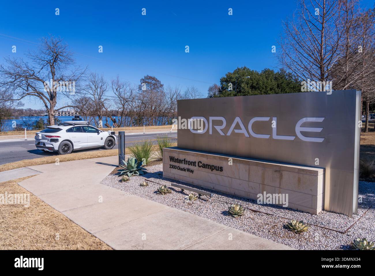 Oracle Austin Cmapus Austin, TX - 5 February 2026: Oracle Waterfront Campus building ...