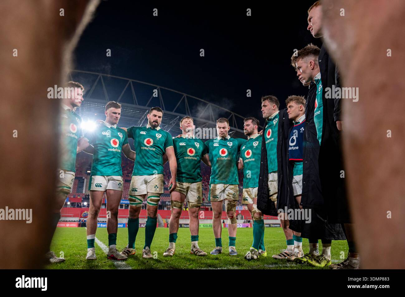 Thomond Rugby Club Irish players after the Ireland XV v England A international rugby ...