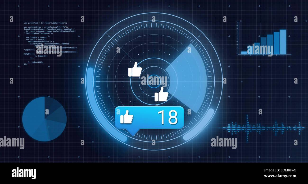 Showing center radar rings hi-res stock photography and images - Alamy