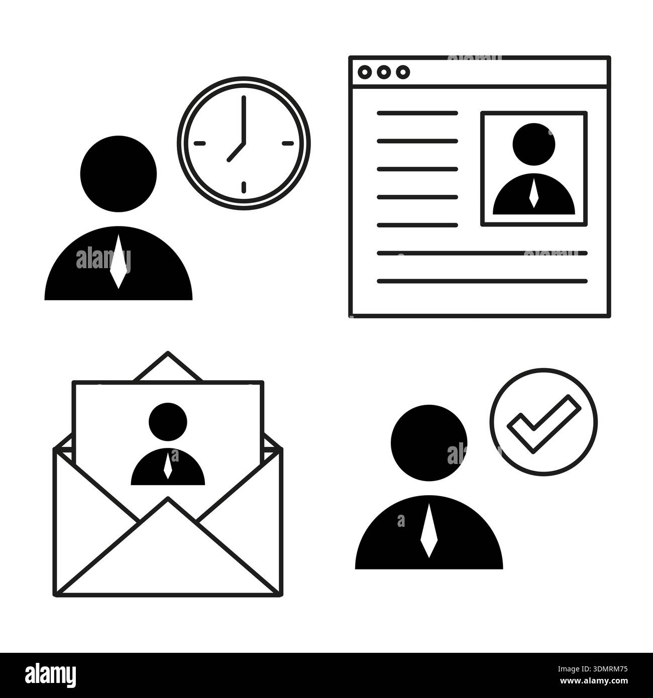 Task list icon. Project management paper. Professional checklist form ...