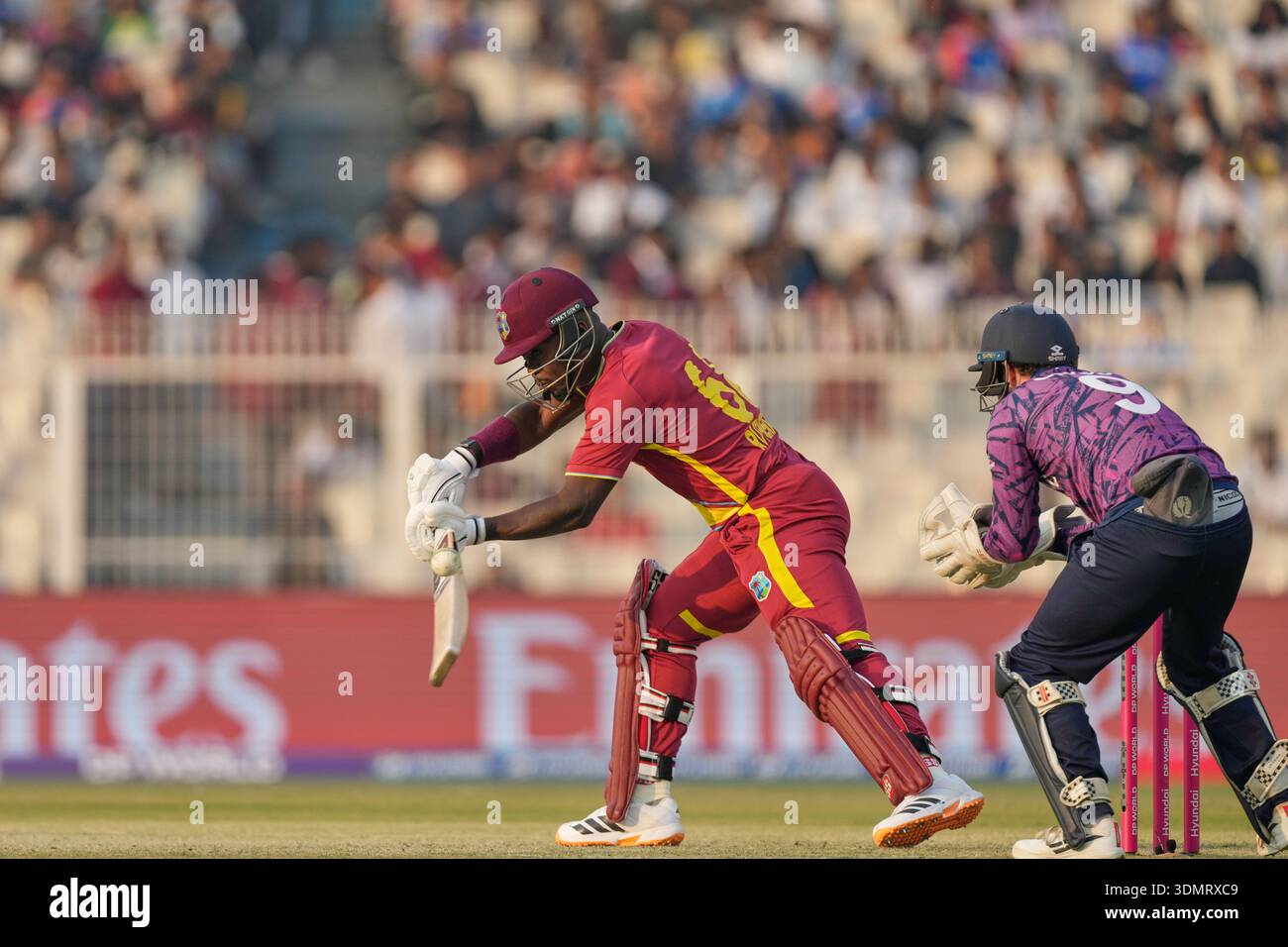 Cameron Rutherford Cricket West Indies' Sherfane Rutherford plays a shot during the T20 World Cup ...