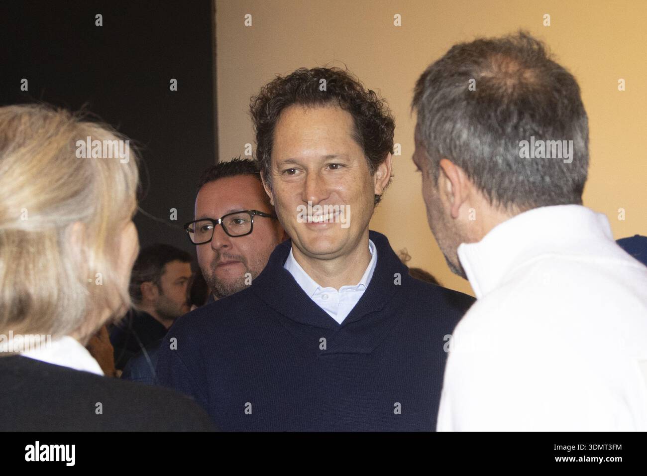 Milan, Triennale, the entrepreneur. John Elkann, CEO of Exor ...