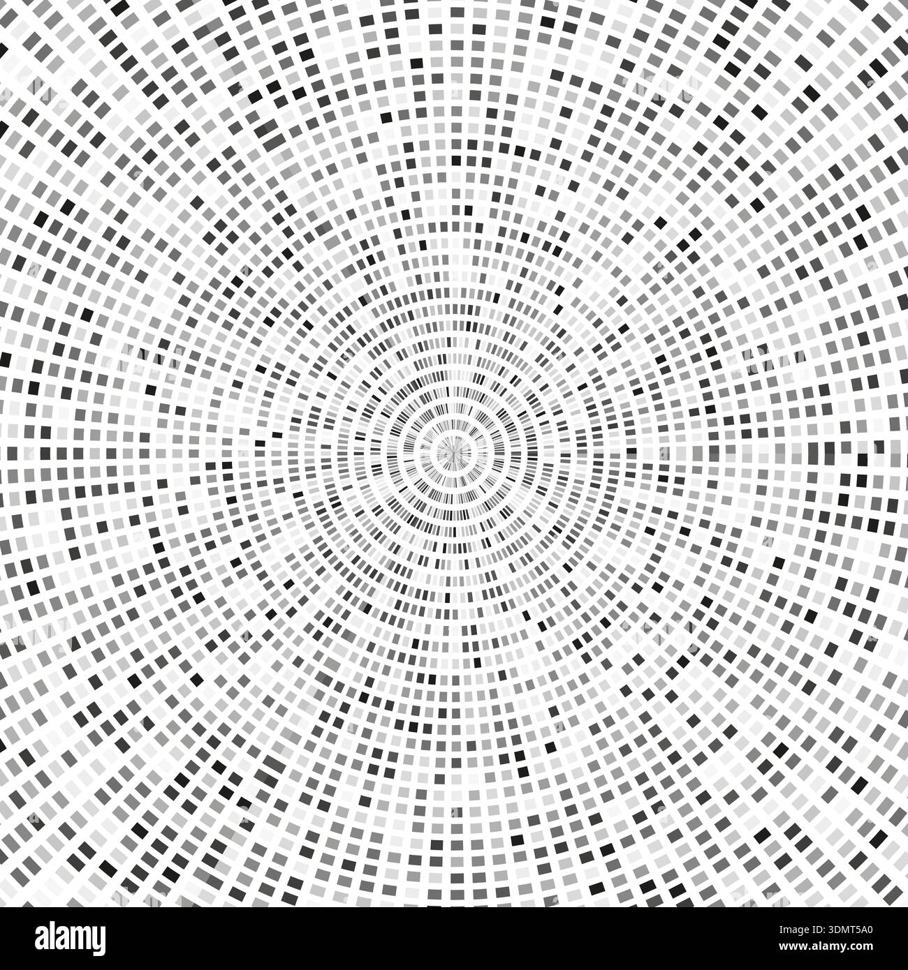 Halftone circle Vector. Dotted round pattern. Point wave texture. White sphere design. EPS 10. Stock Vector