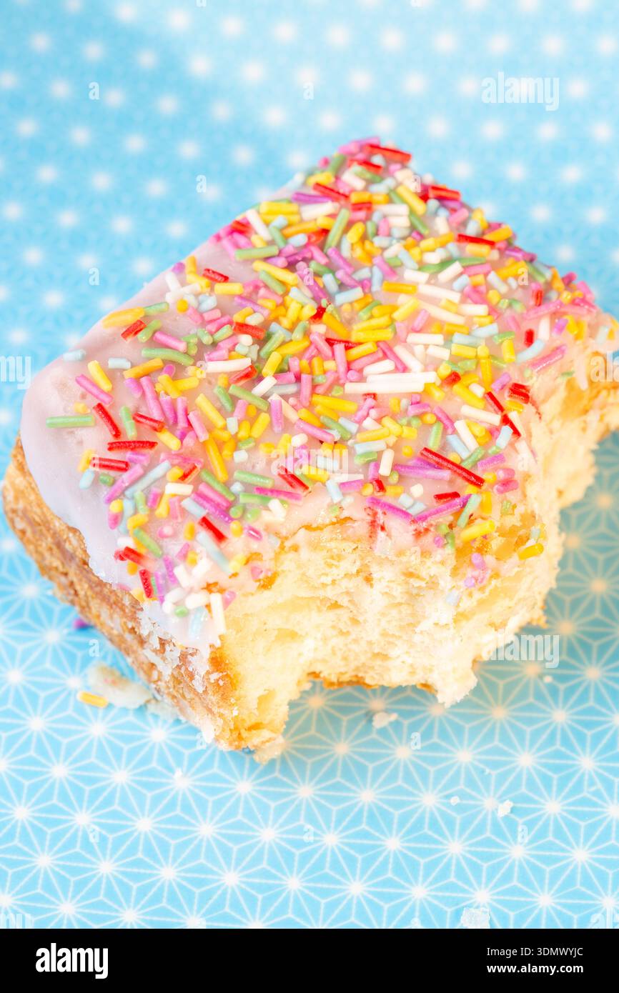 The Delicious Dessert Company Raspberry Funfetti Yum Yums Stock Photo