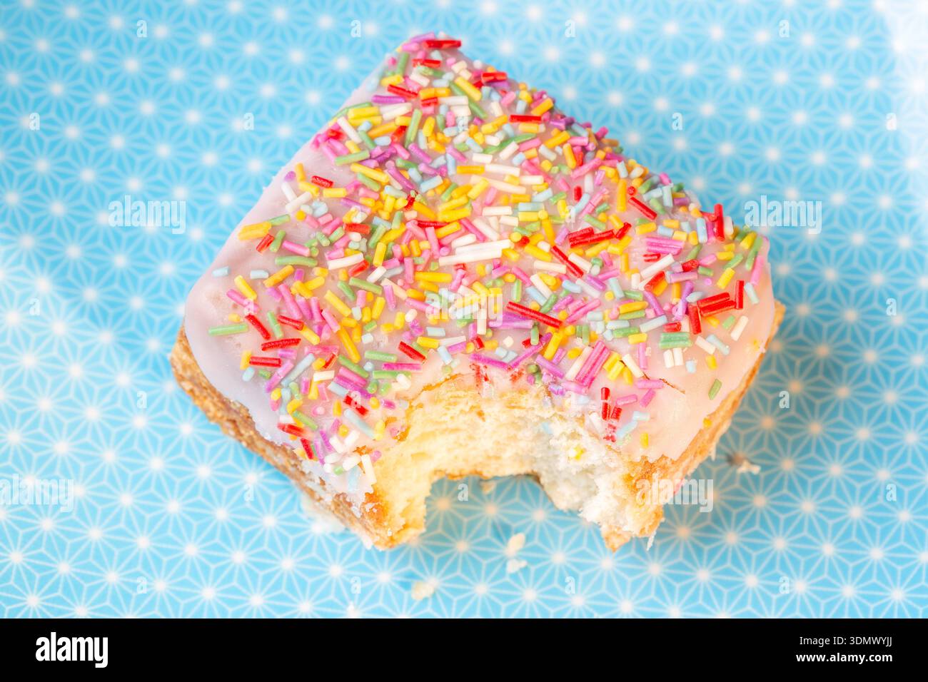 The Delicious Dessert Company Raspberry Funfetti Yum Yums Stock Photo