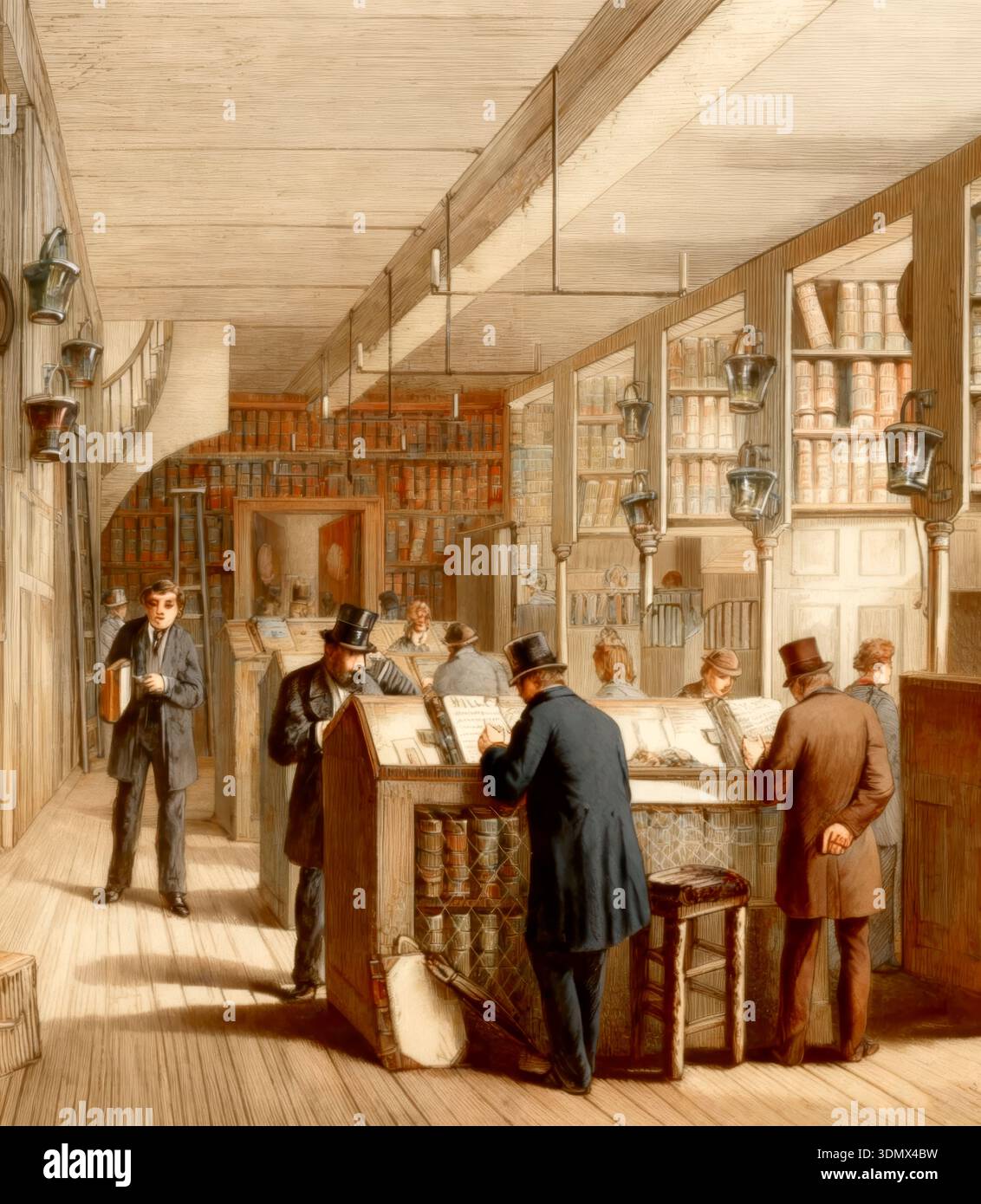 London 1860 hi-res stock photography and images - Alamy
