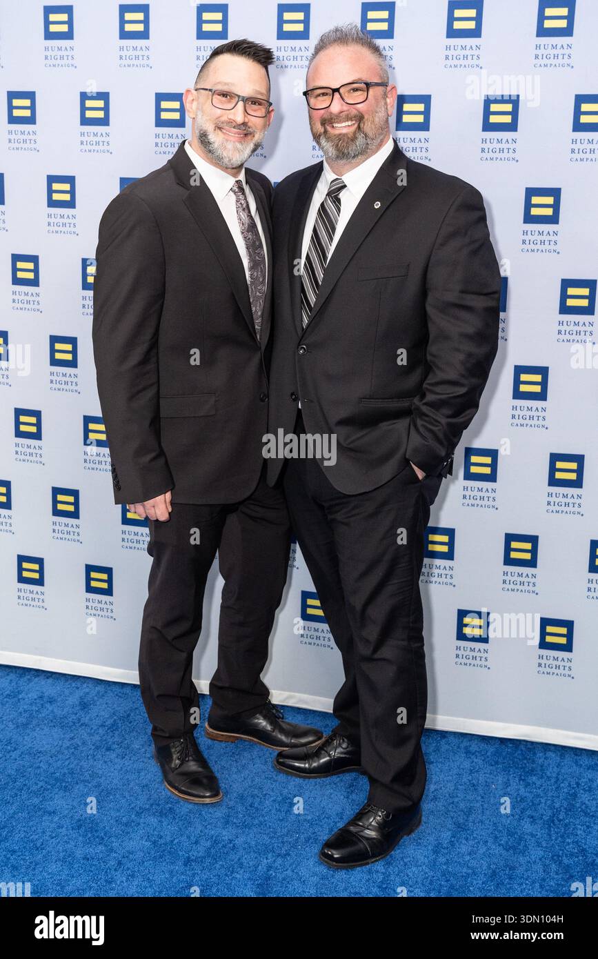 New York, NY, February 7, 2026: Greg Langer and Nick Patrello attend ...