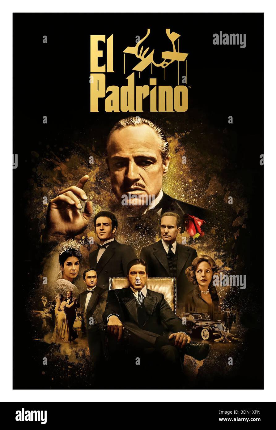 The godfather poster hi-res stock photography and images - Alamy