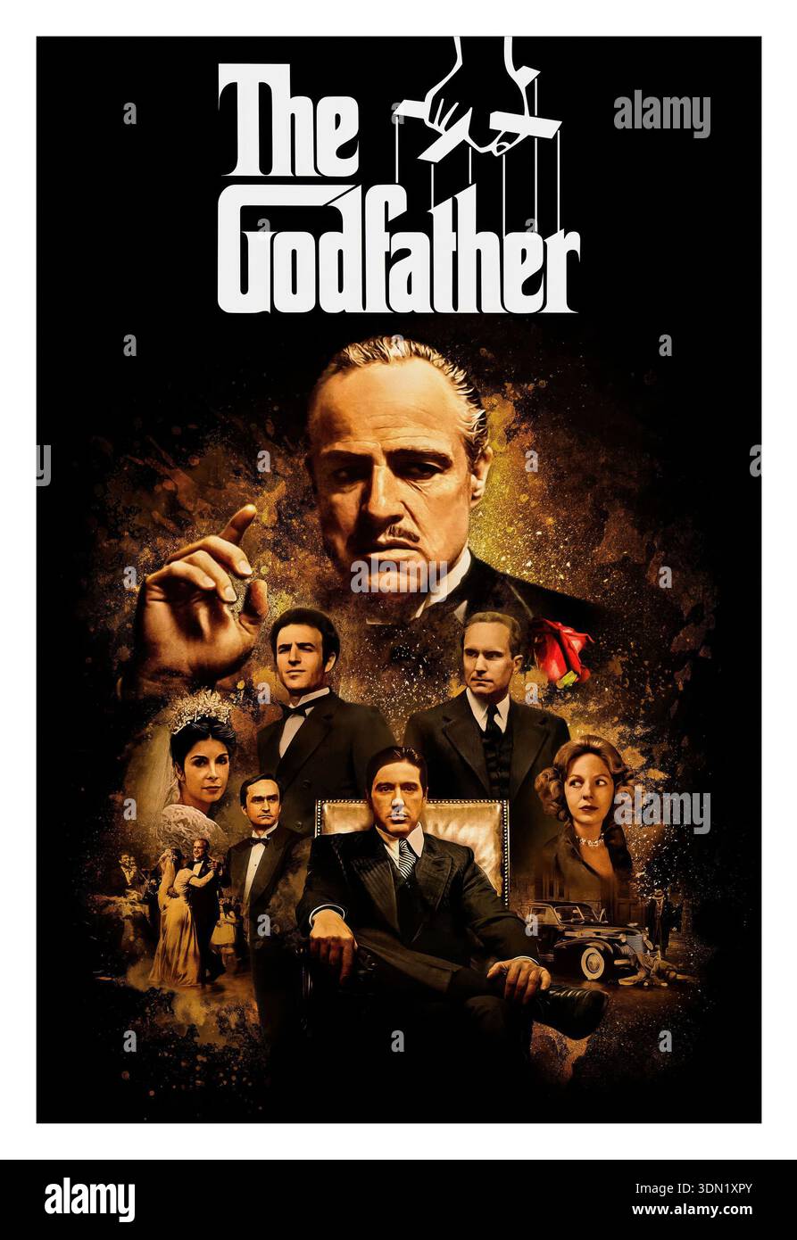 The godfather poster hi-res stock photography and images - Alamy