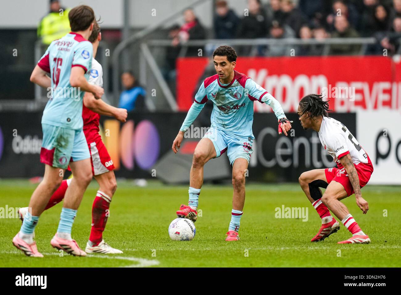 Utrecht - Oussama Targhalline of Feyenoord during the twentysecond ...