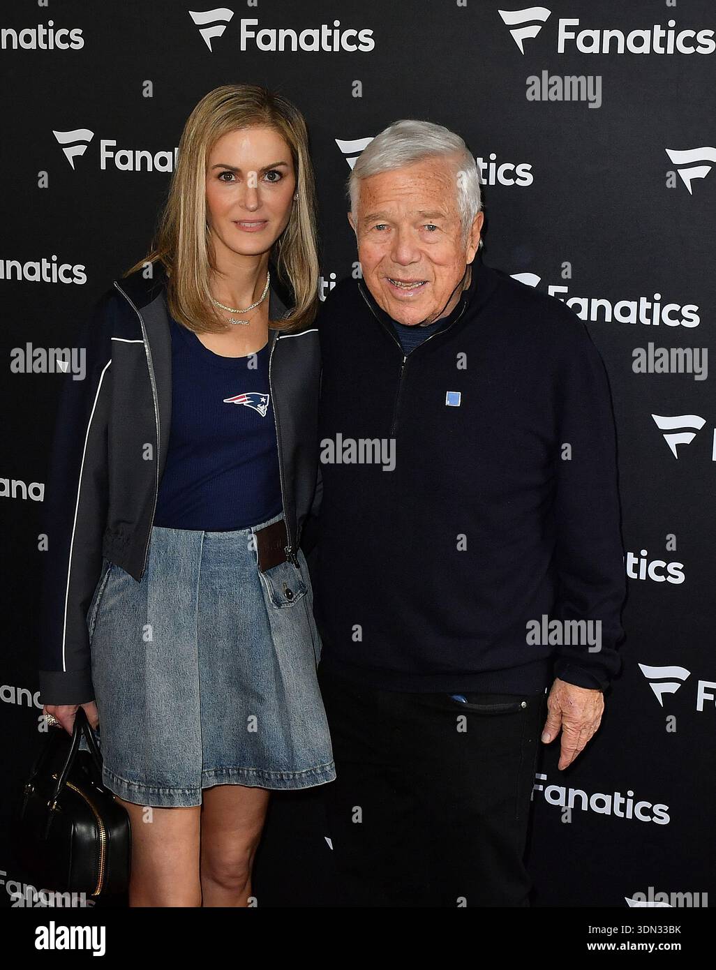 Dana Blumberg And Robert Kraft Attend The 2026 Fanatics Super Bowl 