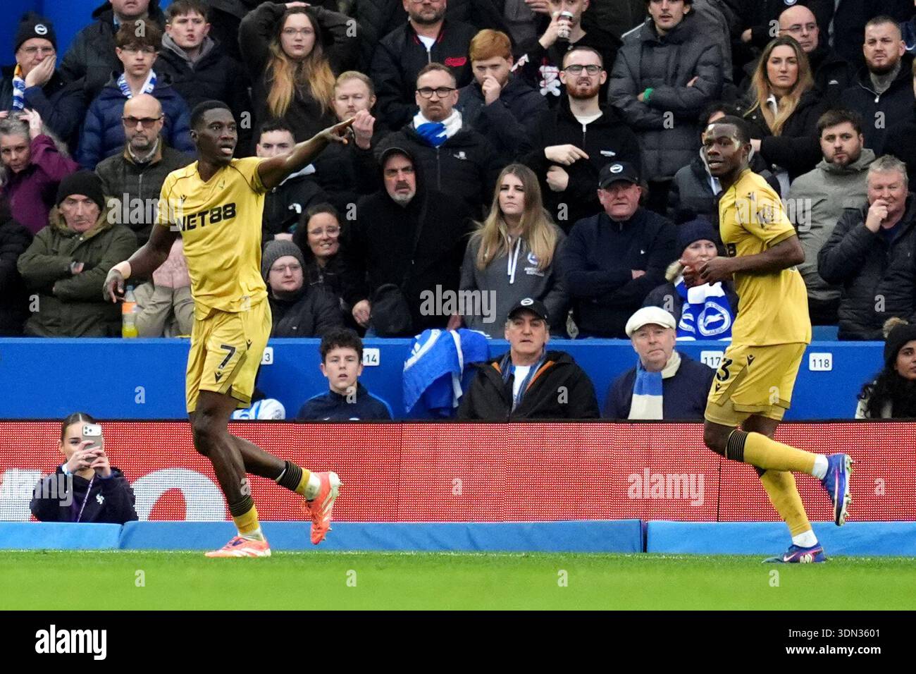 Crystal Palace s Ismaila Sarr left Celebrates Scoring Their Side s crystal-palace-s-ismaila-sarr-left-celebrates-scoring-their-side-s