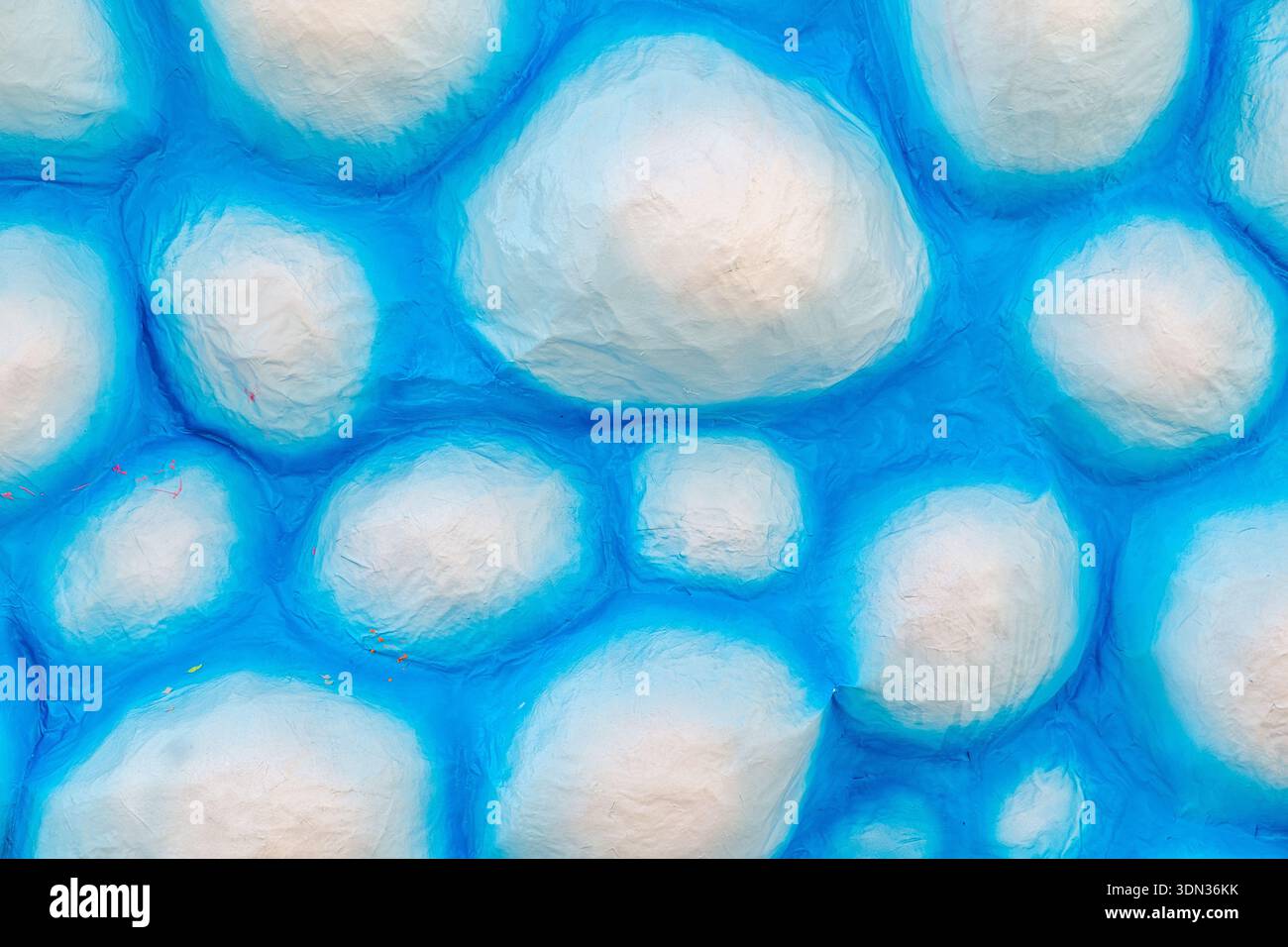 Abstract colorful spherical surface pattern Stock Photo