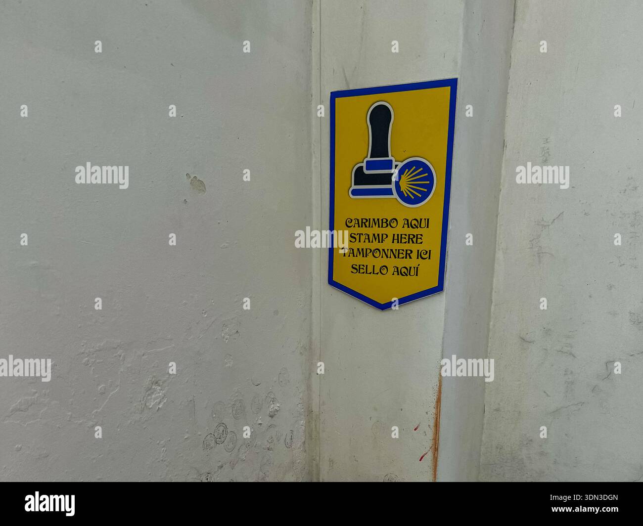 Apulia, Portugal - March 24, 2025: sign inside Igreja Matriz da Apulia ...