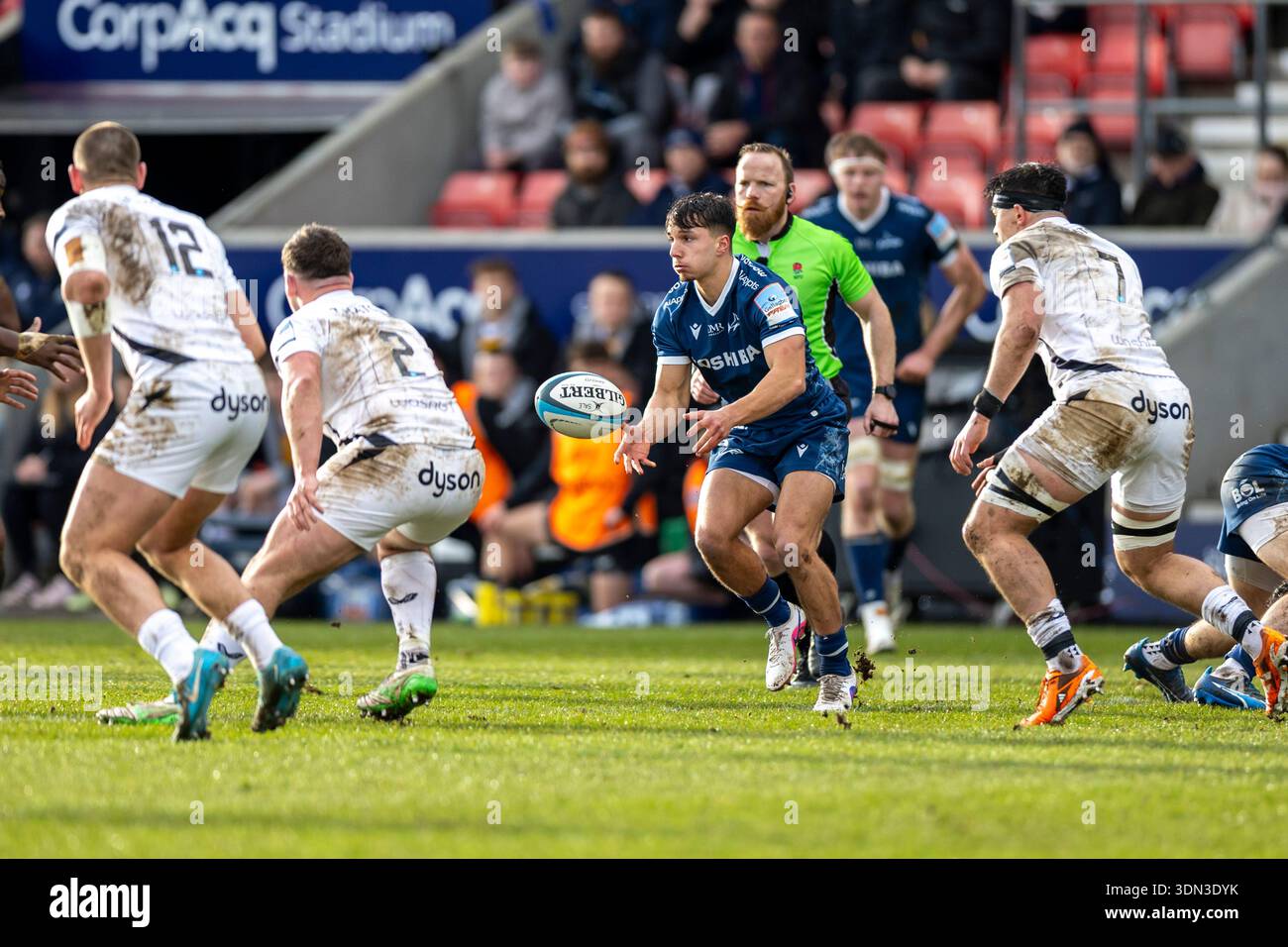 Dominic Hanson Rugby 8th February 2026; CorpAcq Stadium, Salford, Lancashire, England ...