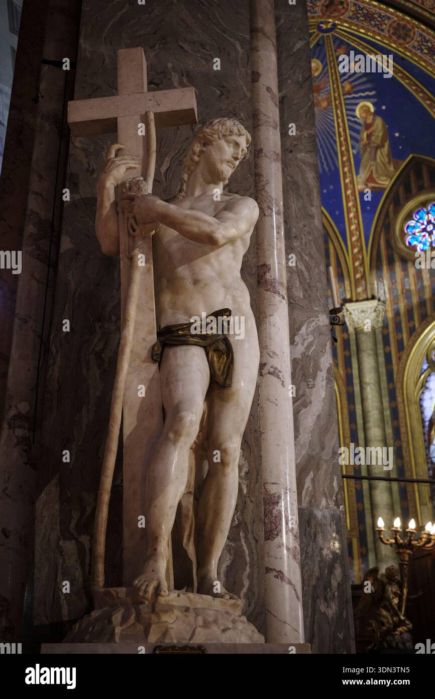 Michelangelo risen christ rome hi-res stock photography and images - Alamy