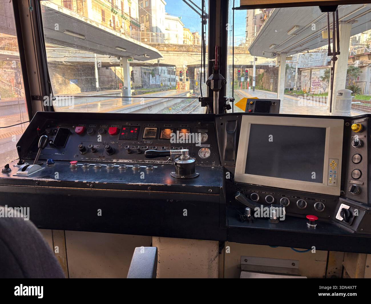 Italian train monitor hi-res stock photography and images - Alamy