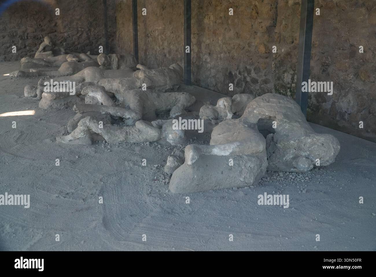 Garden Of The Fugitives Orto Dei Fuggiaschi Plaster Casts In Pompeii 