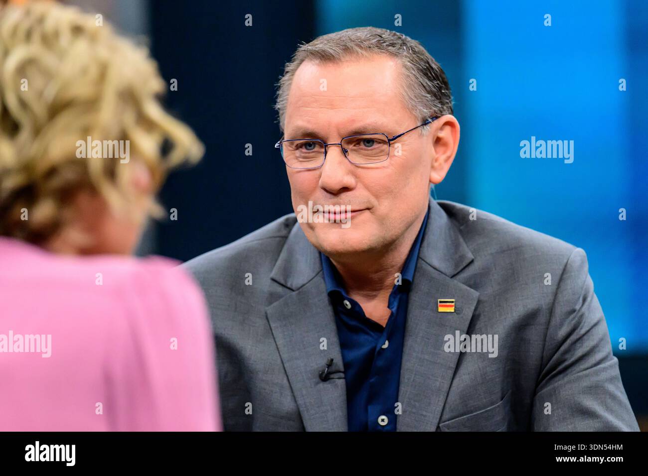 In the picture, from left: Caren Miosga, Tino Chrupalla Co-Federal ...