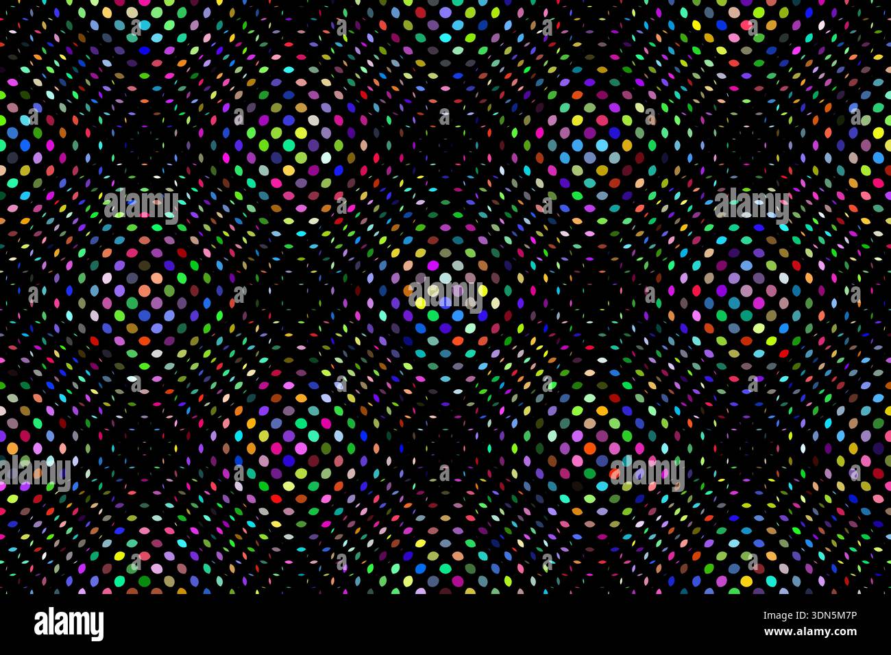 Wavy particles pattern abstract background vector design Stock Vector